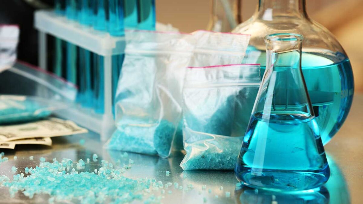 Is blue crystal meth real